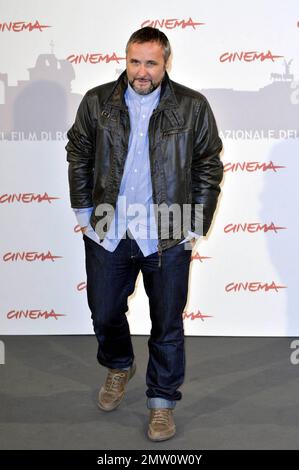 Maurizio Donadoni bei der Fotoaufzeichnung „Una Vita Tranquilla“ während des Internationalen Filmfestivals in Rom. Rom, Italien. 11/1/10. Stockfoto