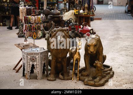 Al Seef Souk in Dubai Stockfoto