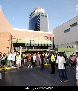 Prominente kommen zu den MTV VMA's. Las Vegas, Nevada 9/9/07. Stockfoto