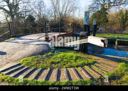 Erfassen Sie River Stort. Stockfoto