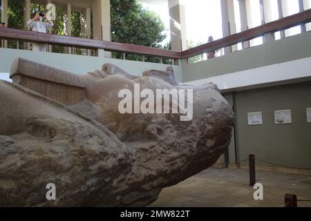 Der Koloss von Ramses II. In Memphis, Agypten. Stockfoto