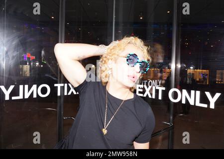 Elton Ilirjani auf der Whitney Art Party 2023 im Whitney Museum of American Art in New York City Stockfoto