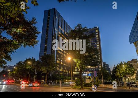 Axel-Springer-Verlag, Axel-Springer-Straße, Schuetzenstraße, Kreuzberg, Friedrichshain-Kreuzberg, Berlin, Deutschland Stockfoto