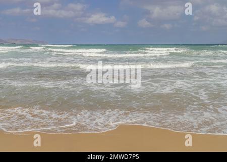 Strand, Kissamos, Kreta, Griechenland Stockfoto