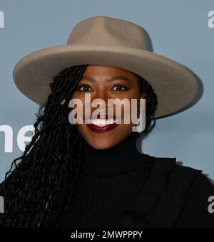 Culver City, Kalifornien. USA, 1. Februar 2023, Yvonne Orji trifft auf der Premiere von Prime Video „Someone I used to Know“ in Los Angeles ein, die am 1. Februar 2023 im Culver Theatre in Culver City, Kalifornien, stattfand. © Tammie Arroyo / AFF-USA.com Stockfoto