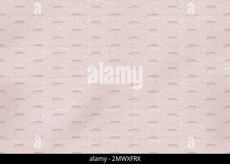 Nahtloses pinkfarbenes Muster mit gepunkteter Struktur aus Toilettenpapier Stock Vektor