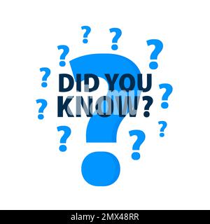 Frag mich, was du willst. Beschriftung mit Fragezeichen. Vektordarstellung. Stock Vektor