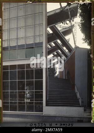 Paris (VIIIE arr.), Frankreich die Ausstellung der dekorativen Künste, Pavillon der UdSSR , 1925 - Internationale Ausstellung der modernen dekorativen und industriellen Kunst Paris Stockfoto