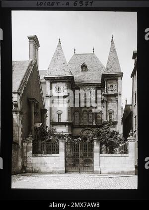 Orleans, France Cabu Hotel oder Maison dit de Diane de Poitiers , 1909 - Zentrum von Frankreich - Auguste Léon - (Juni) Stockfoto