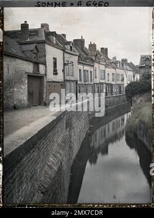 Amiens, Frankreich , 1912 - Somme - Auguste Léon - (6. Mai - 8. Juni) Stockfoto