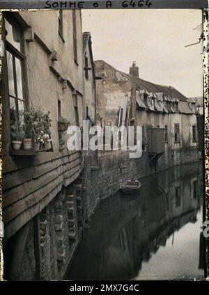 Amiens, Frankreich , 1912 - Somme - Auguste Léon - (6. Mai - 8. Juni) Stockfoto