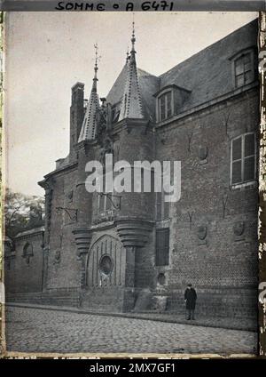 Amiens, Frankreich , 1912 - Somme - Auguste Léon - (6. Mai - 8. Juni) Stockfoto