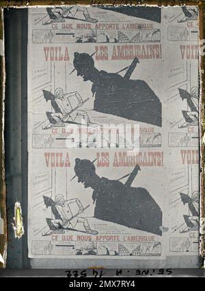 Paris, Frankreich zeigt „Here are the Americans!“ Was Amerika uns bringt, Stockfoto