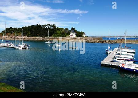 Ile Tristan, Douarnenez, Finistere, Bretagne, Frankreich, Europa Stockfoto