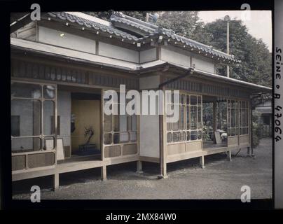 Paris (VIIIE arr.), Frankreich die Ausstellung der dekorativen Künste, japanischer Pavillon, auf der Cours-la-reine , 1925 - Internationale Ausstellung der modernen dekorativen und industriellen Kunst Paris Stockfoto