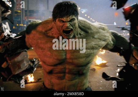 DER UNGLAUBLICHE HULK 2008 Universal Pictures Film mit Edward Norton Stockfoto