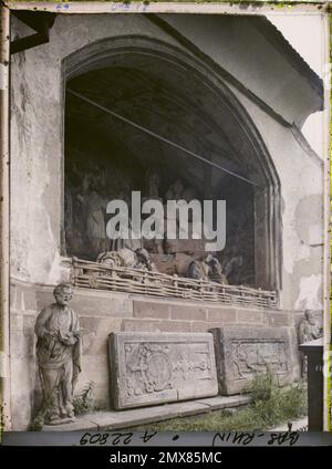 Obernai, Frankreich , 1920 - Elsass - Auguste Léon (Juli) Stockfoto