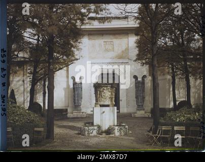 Paris (13. Arr.), Frankreich die Ausstellung der dekorativen Künste, Pavillon der Stadt Paris , 1925 - Internationale Ausstellung der modernen dekorativen und industriellen Kunst Paris Stockfoto