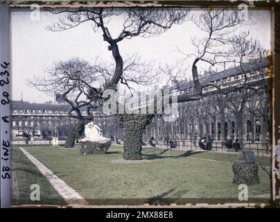 Paris (1. arr.), France Le Jardin du Palais-Royal, Stockfoto