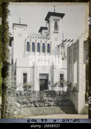 Paris (8. Arr.), Frankreich die Ausstellung der dekorativen Künste, Spanien Pavillon , 1925 - Internationale Ausstellung der modernen dekorativen und industriellen Kunst Paris Stockfoto