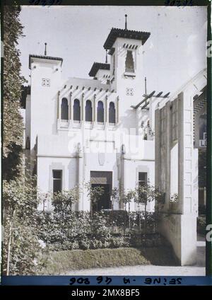 Paris (8. Arr.), Frankreich die Ausstellung der dekorativen Künste, Spanien Pavillon , 1925 - Internationale Ausstellung der modernen dekorativen und industriellen Kunst Paris Stockfoto