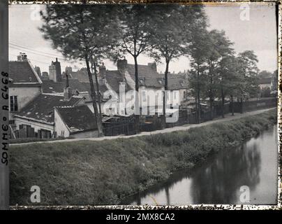 Amiens, Frankreich , 1912 - Somme - Auguste Léon - (6. Mai - 8. Juni) Stockfoto