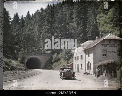 Col de Bussang, Oberrhein, Elsass, Frankreich Col de Bussang