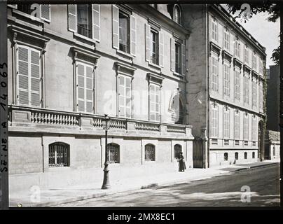 Paris (8. Arr.), Frankreich verlassene Häuser bei 36-38 cours-albert-Reh, Stockfoto