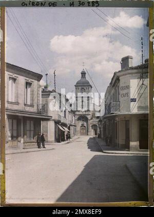 Barsac, Frankreich , 1920-1921 - Charente, Gironde, Basse - Pyrénées, Hautes Pyrénées - Fernand Cuville Stockfoto