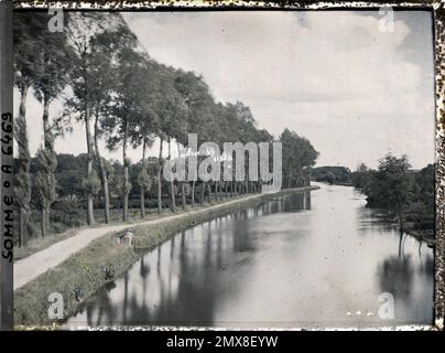 Amiens, Frankreich , 1912 - Somme - Auguste Léon - (6. Mai - 8. Juni) Stockfoto