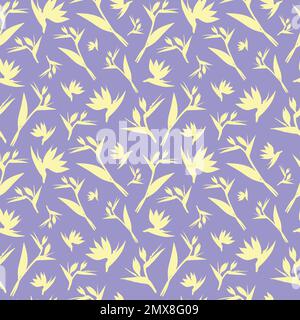 Nahtloses Muster mit Vektorblumen Stock Vektor