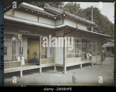 Paris (VIIIE arr.), Frankreich die Ausstellung der dekorativen Künste, japanischer Pavillon, auf der Cours-la-reine , 1925 - Internationale Ausstellung der modernen dekorativen und industriellen Kunst Paris Stockfoto