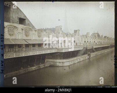 Paris (7. Arr.), Frankreich die Ausstellung der dekorativen Kunst, Achterbahn , 1925 - Internationale Ausstellung der modernen dekorativen und industriellen Kunst Paris Stockfoto