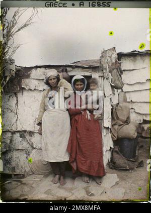 Thessaloniki, Griechenland, 1918 - Griechenland, Türkei und Bulgarien - Léon Busy Stockfoto