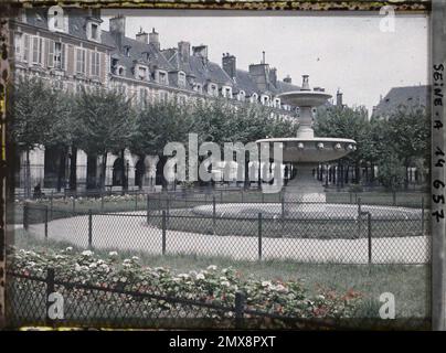 Paris (III-ACT arr.), France Place des Vosges Stockfoto