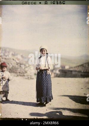 Thessaloniki, Griechenland, 1918 - Griechenland, Türkei und Bulgarien - Léon Busy Stockfoto