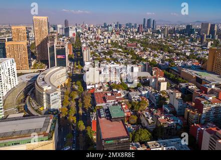 Polanco Gegend von Mexiko-Stadt, Mexiko Stockfoto