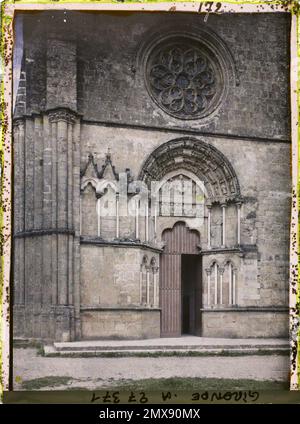 Saint-Macaire, Frankreich , 1920-1921 - Charente, Gironde, Basse - Pyrénées, Hautes Pyrénées - Fernand Cuville Stockfoto