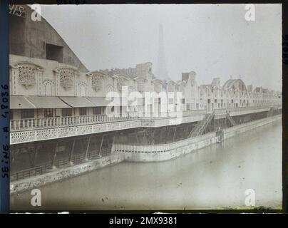 Paris (7. Arr.), Frankreich die Ausstellung der dekorativen Kunst, Achterbahn , 1925 - Internationale Ausstellung der modernen dekorativen und industriellen Kunst Paris Stockfoto