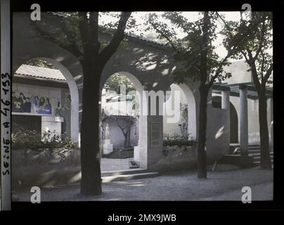 Paris (8. Arr.), Frankreich die Ausstellung der dekorativen Künste, Pavillon de la Provence, auf der Cours la reine , 1925 - Internationale Ausstellung der modernen dekorativen und industriellen Kunst Paris Stockfoto