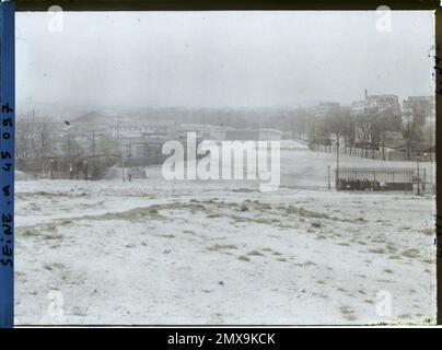 Paris (15. Arr.), Frankreich der Standort der alten Festungen an der Porte de Versailles, Stockfoto