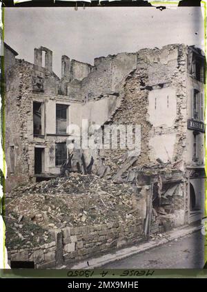 Verdun , Frankreich , 1917 - Nordfrankreich, Belgien - Paul Castelnau (fotografischer Teil der Armeen) - (1.-5. September) Stockfoto