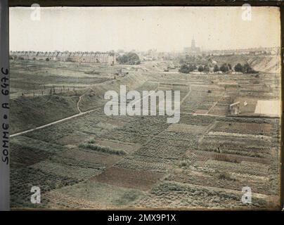 Amiens, Frankreich , 1912 - Somme - Auguste Léon - (6. Mai - 8. Juni) Stockfoto