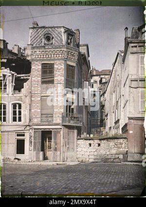 Verdun , Frankreich , 1917 - Nordfrankreich, Belgien - Paul Castelnau (fotografischer Teil der Armeen) - (1.-5. September) Stockfoto