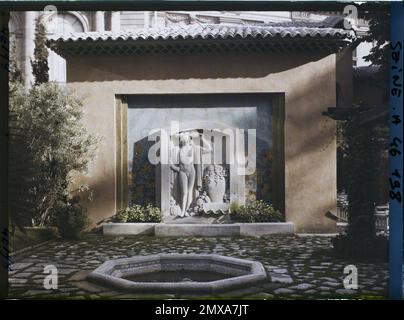 Paris (8. Arr.), Frankreich die Ausstellung der dekorativen Künste, Pavillon der Alpes Maritimes , 1925 - Internationale Ausstellung der modernen dekorativen und industriellen Kunst Paris Stockfoto