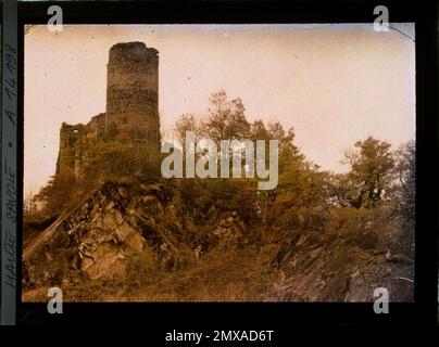 Thonon Region, Frankreich , 1917-1918 - Rhône - Alpes - Léon Busy - (Juni 1917 - Mai) Stockfoto