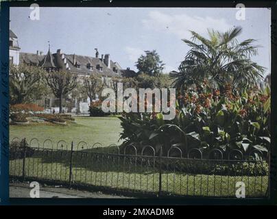 Colmar, Haut-Rhin, Elsass, Frankreich , 1919 - Elsace - Fernand Cuville - (Herbst) Stockfoto