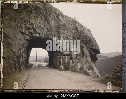 La Gorge, Skin-rhin, Elsass, Frankreich , 1919 - Elsace - Fernand Cuville - (Herbst) Stockfoto
