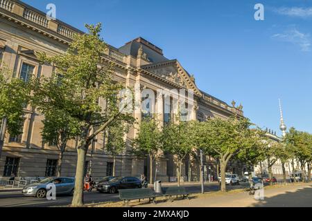 Staatsbibliothek Berlin, unter den Linden, Mitte, Berlin, Deutschland Stockfoto