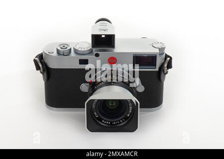 Kamerageschichte, Leica M11 aus 2022, Deutschland Stockfoto